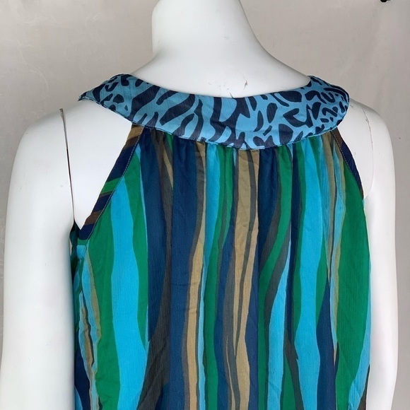 EUC-JACQUELINE Riu Beaded Detail Flowy Shift Dress - Picture 6 of 8